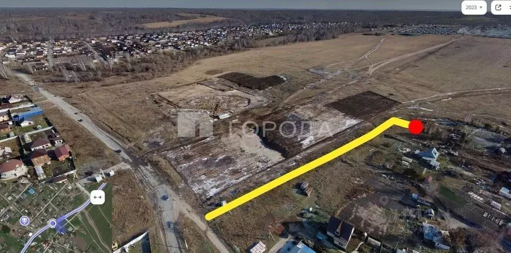 Участок в Новосибирская область, Новосибирский район, Каменский ... - Фото 0