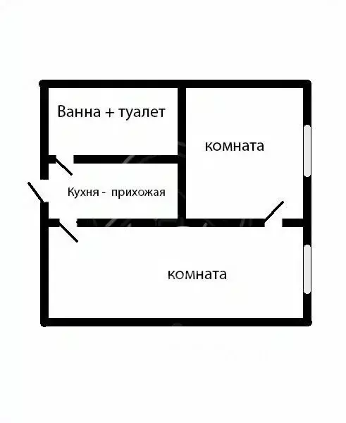 2-к кв. Воронежская область, Воронеж ул. Урицкого, 90 (24.6 м) - Фото 0