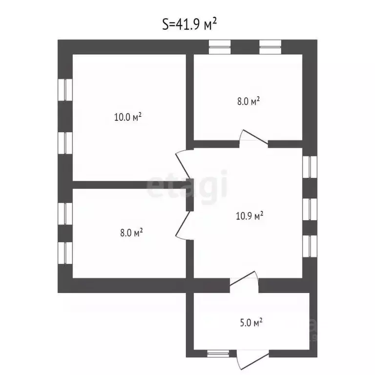 Дом в Брянская область, Суземский район, Холмечское с/пос, пос. ... - Фото 2