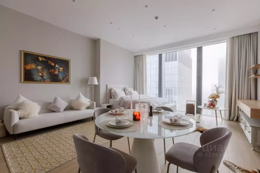 1-к кв. Москва 1-й Красногвардейский проезд, 22 (55.0 м) - Фото 1