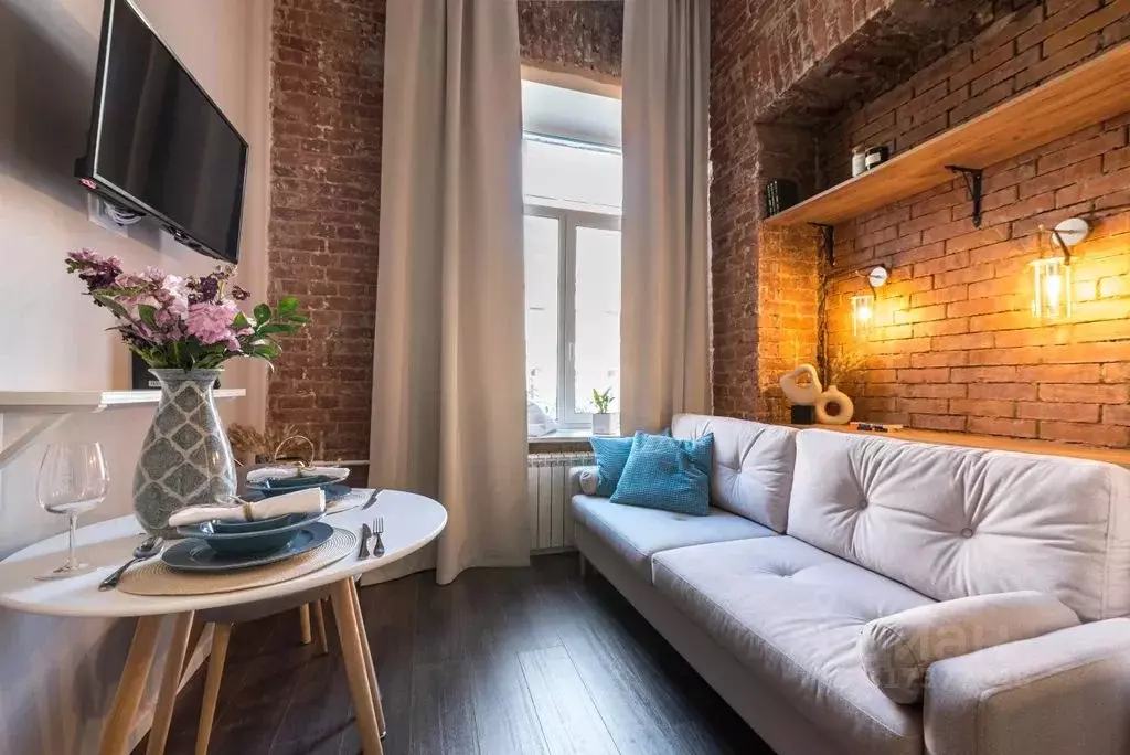 1-к кв. Санкт-Петербург ул. Рылеева, 15 (17.0 м) - Фото 1