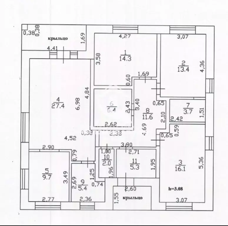 Дом в Татарстан, Зеленодольский район, Большеключинское с/пос, пос. ... - Фото 2