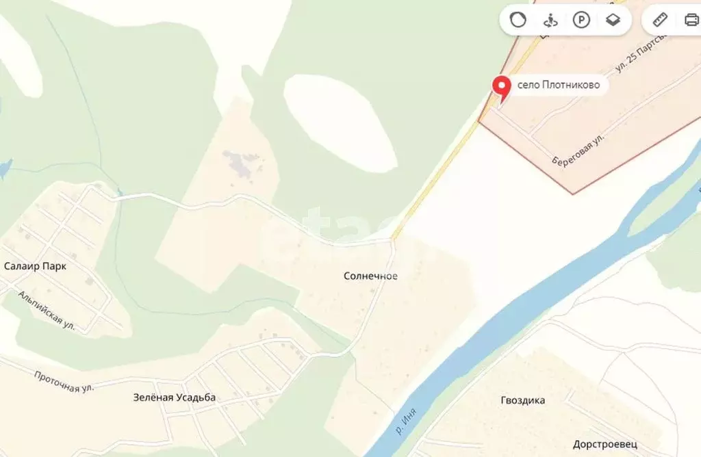 Склад в Новосибирская область, Новосибирский район, с. Плотниково ... - Фото 1