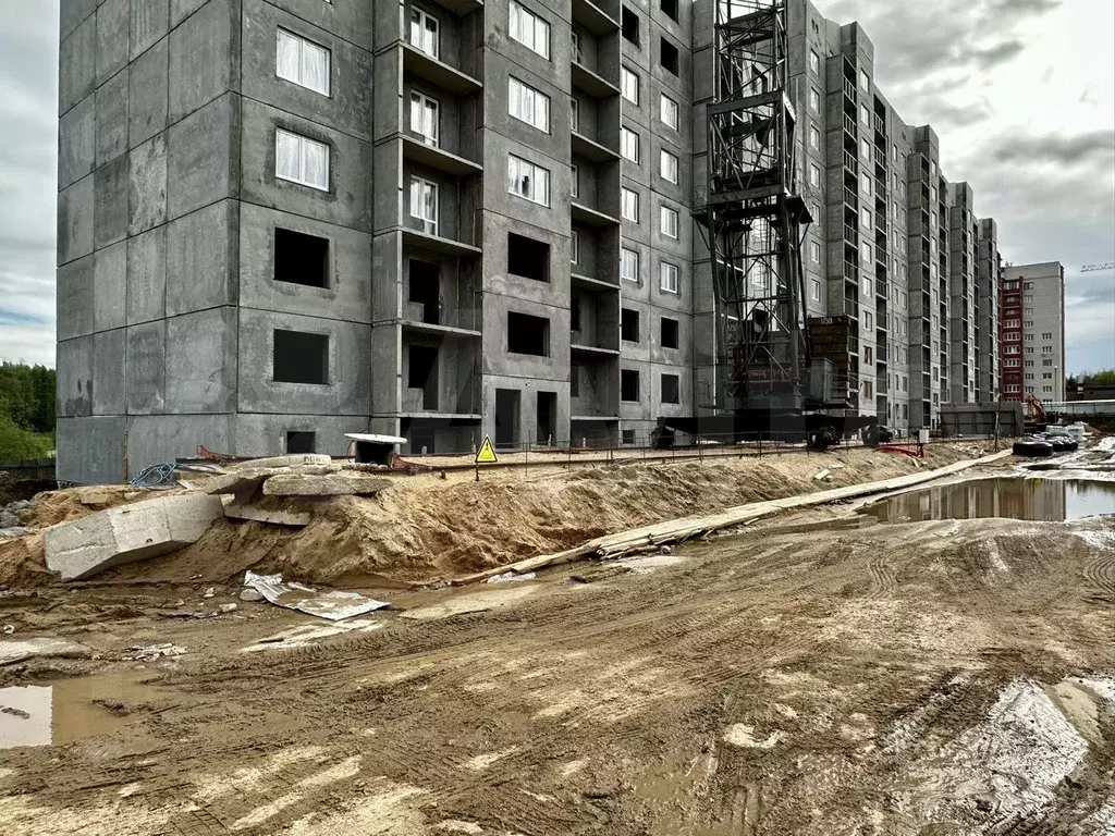 1-к. квартира, 39,3 м, 1/10 эт. - Фото 1