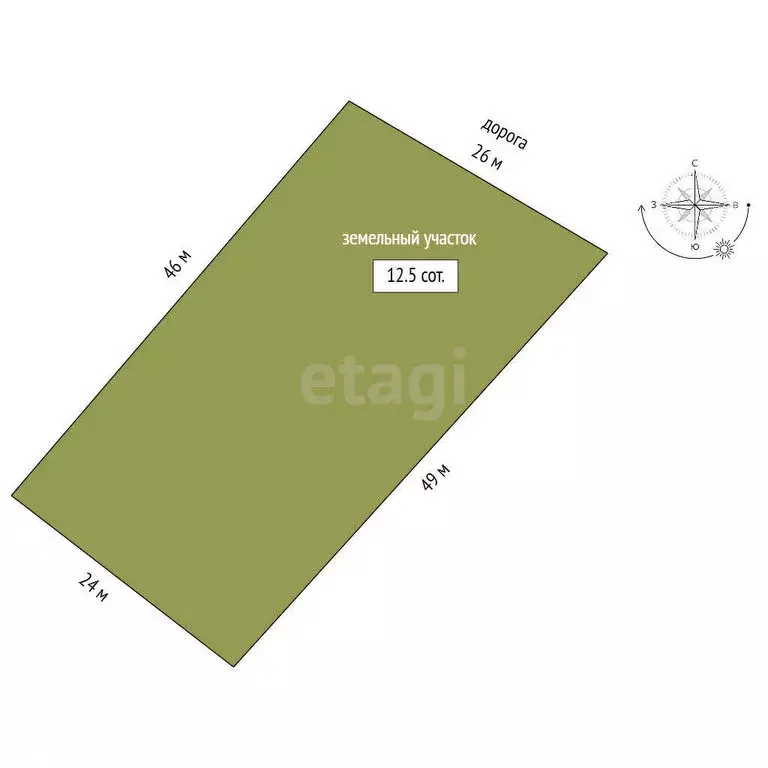 Дом в Тюмень, микрорайон Березняковский, Березняковская улица (45.6 м) - Фото 1