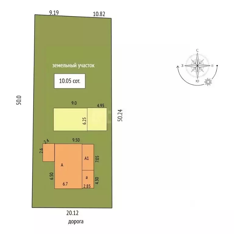 Дом в Тамбовская область, Рассказово ул. Циолковского, 15 (134 м) - Фото 0