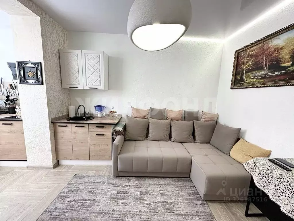 Студия Новосибирская область, Новосибирск ул. Юности, 3 (25.8 м) - Фото 1