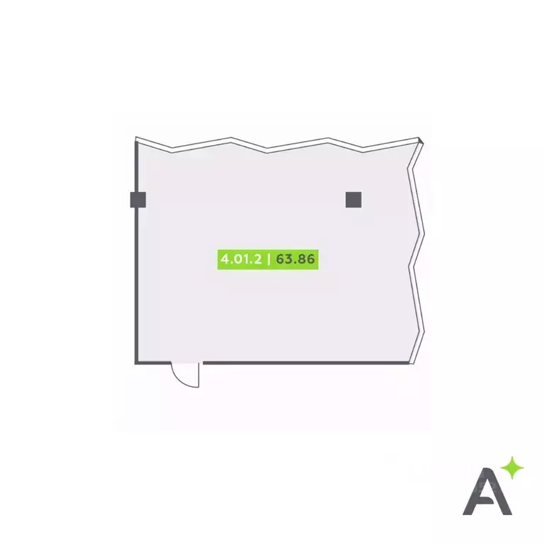 Офис в Санкт-Петербург Московский просп., 65Э (64 м) - Фото 1