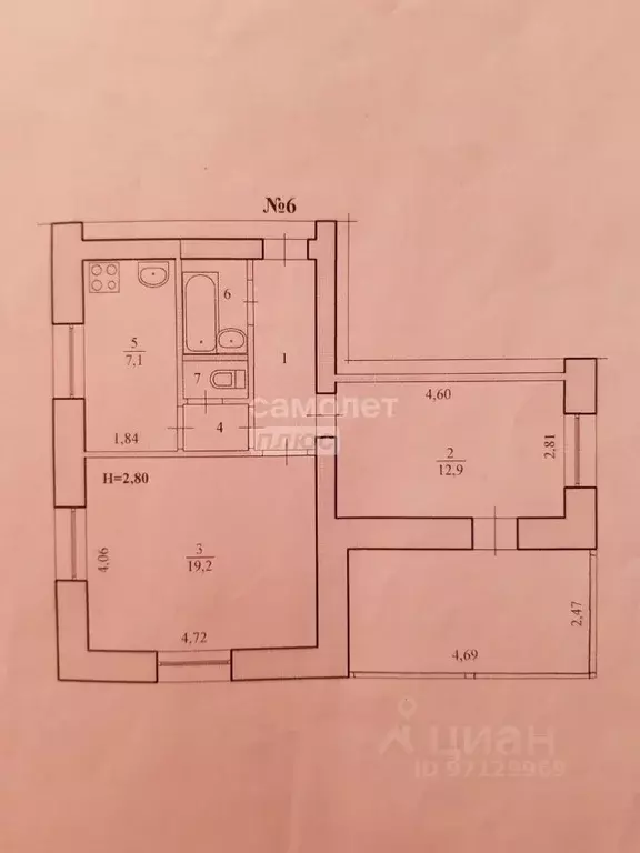 2-к кв. Волгоградская область, Волгоград ул. Капитана Тряскина, 48 ... - Фото 2