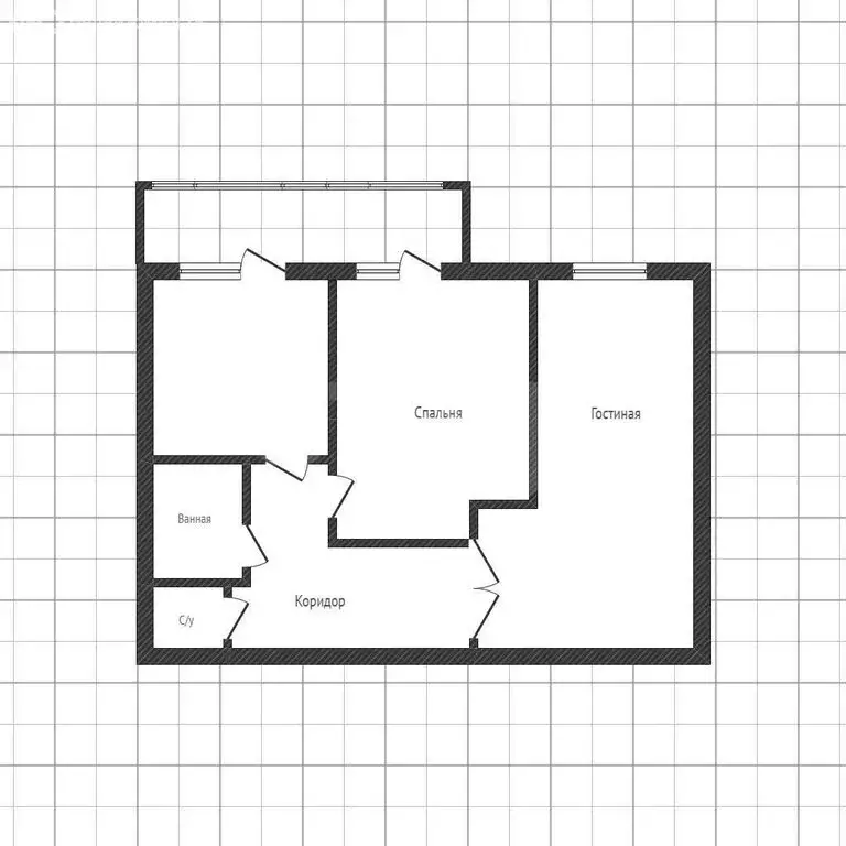 2-комнатная квартира: Белгород, улица Толстого, 55 (70.7 м) - Фото 2