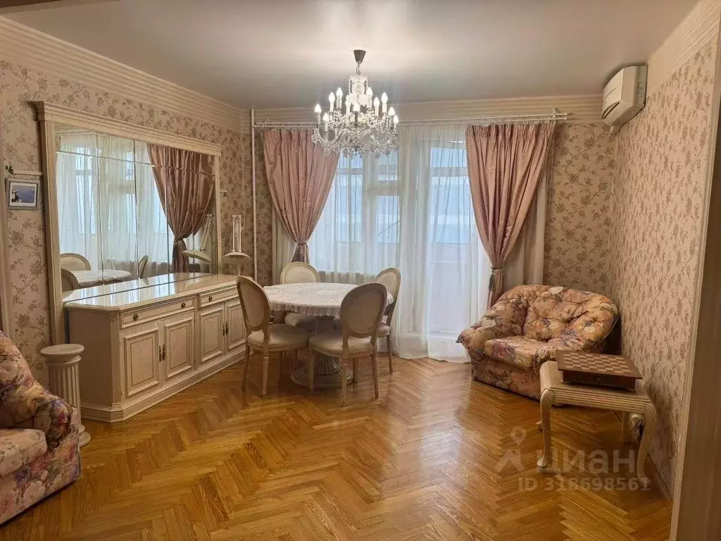 3-к кв. Москва Рублевское ш., 22К1 (105.6 м) - Фото 0