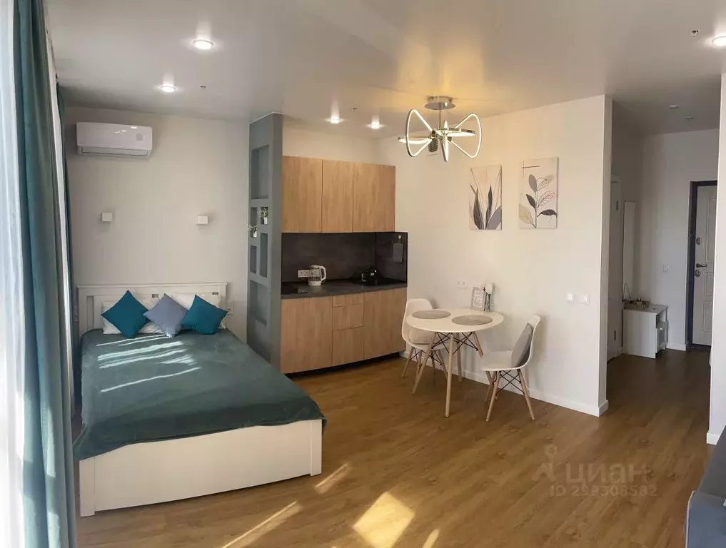 Студия Новосибирская область, Новосибирск Обская ул., 46/2 (35.0 м) - Фото 1