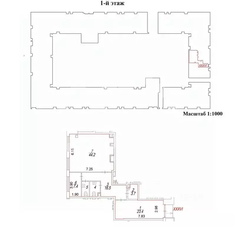 Торговая площадь в Москва Ленинградский просп., 35С2 (102 м) - Фото 2