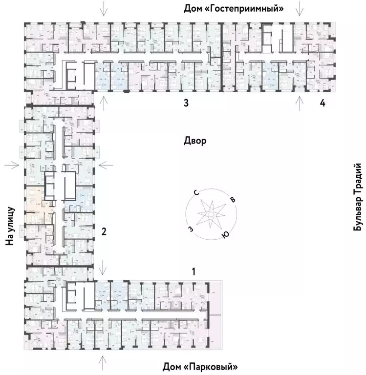 Квартира-студия: Тюмень, жилой комплекс Домашний (30.33 м) - Фото 2