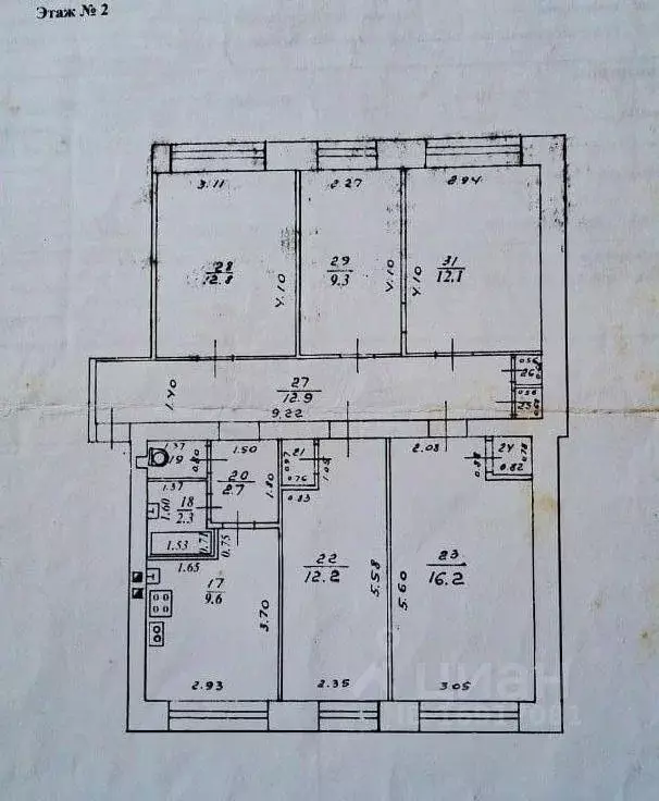 Комната Кировская область, Киров Октябрьский просп., 20 (13.1 м) - Фото 2