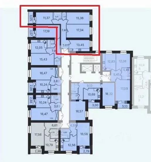 3-к кв. Саратовская область, Саратов просп. Героев Отечества, 8 (76.27 ... - Фото 2