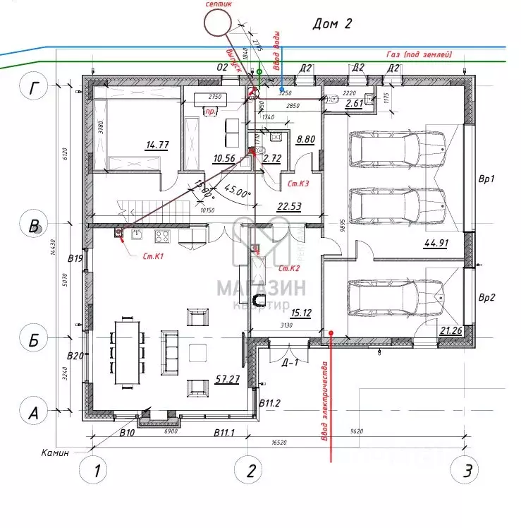 Дом в Санкт-Петербург ул. Кольцова, 28 (428 м) - Фото 1