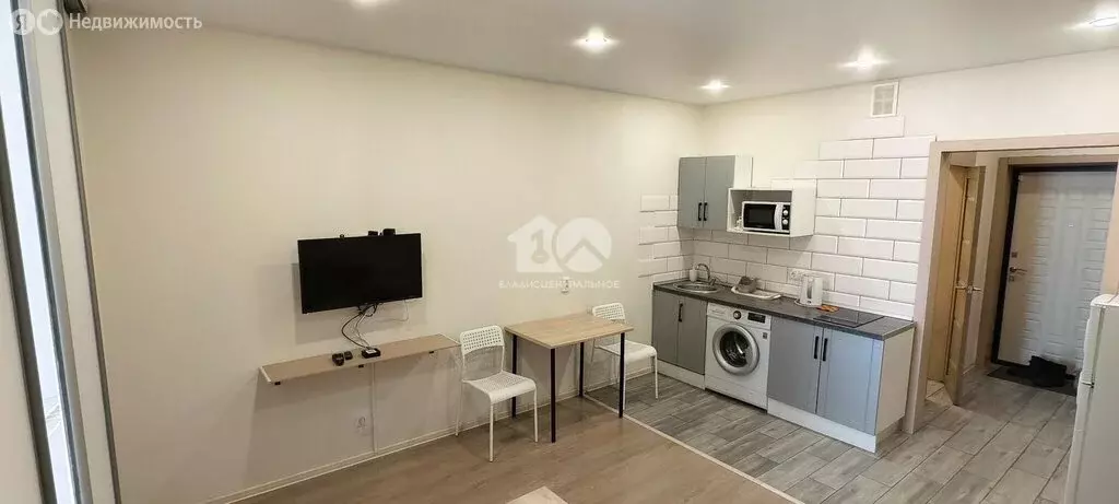 Квартира-студия: Новосибирск, Тульская улица, 80 (34 м) - Фото 1