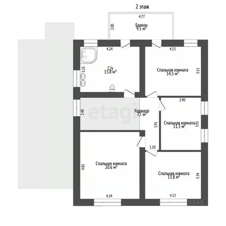 Дом в Нижегородская область, Дальнеконстантиновский муниципальный ... - Фото 2