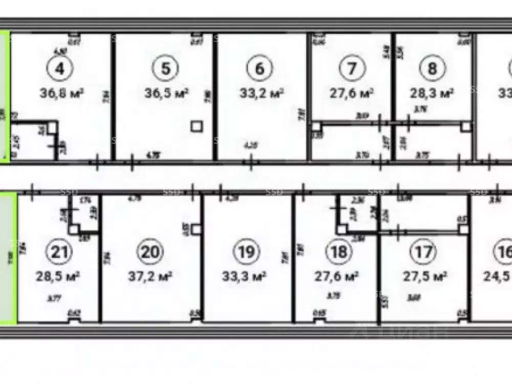 Офис в Москва Большая Новодмитровская ул., 23С2 (28 м) - Фото 1