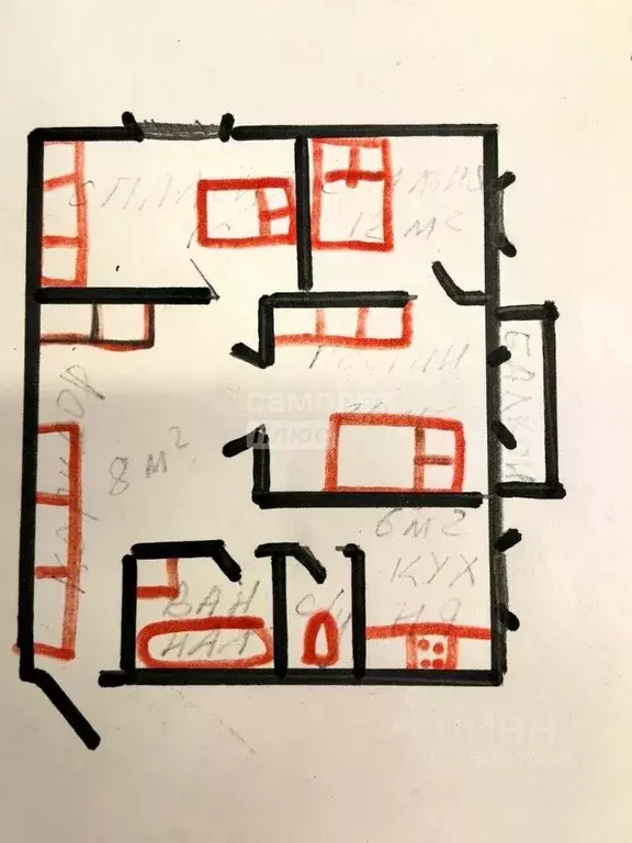 3-к кв. Московская область, Мытищи Летная ул., 13 (64.0 м) - Фото 2