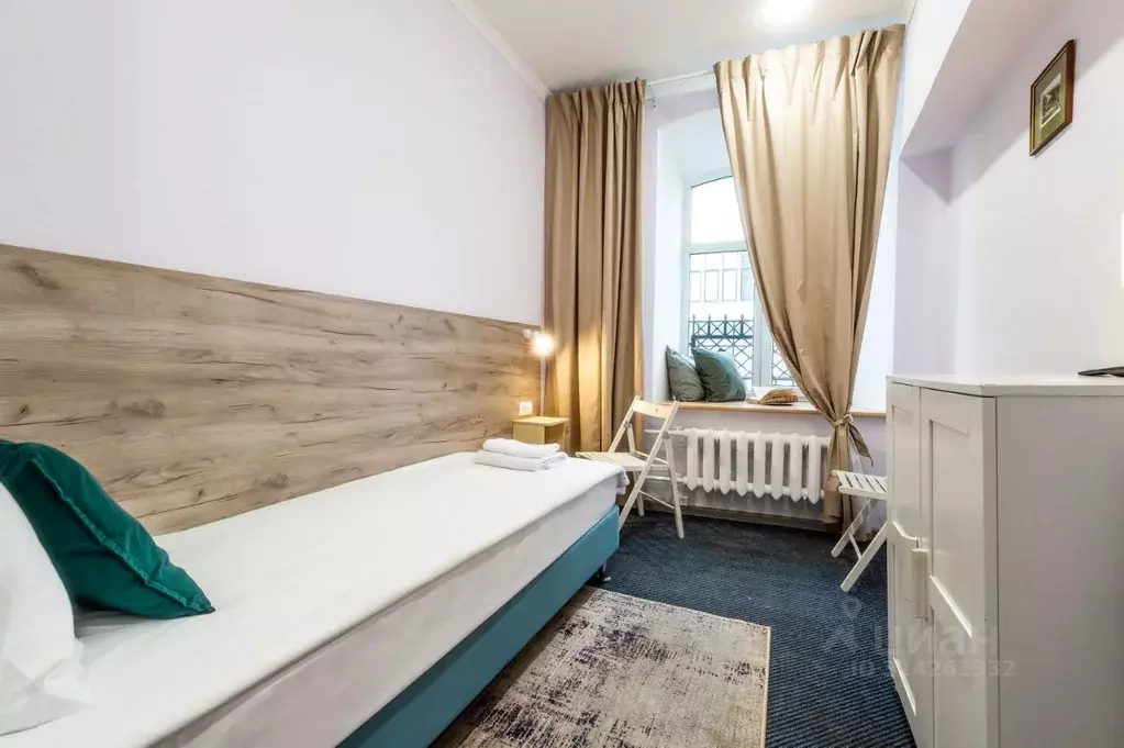 Комната Санкт-Петербург Греческий просп., 13 (12.0 м) - Фото 0