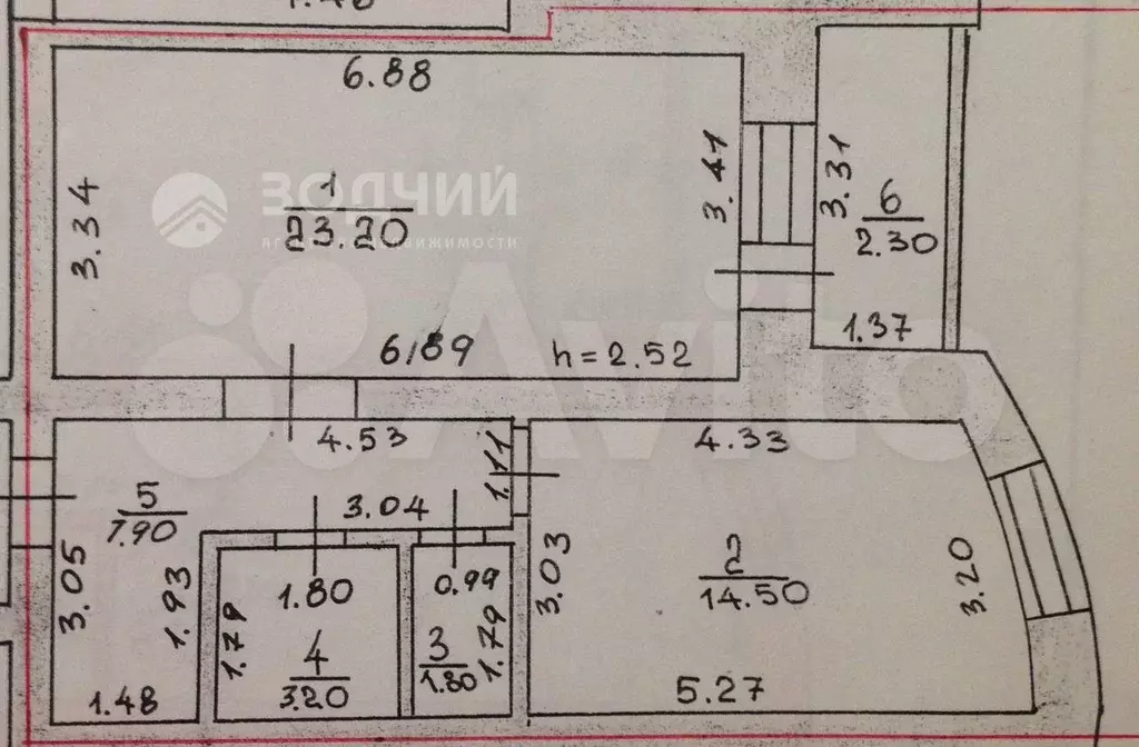 1-к. квартира, 50 м, 1/10 эт. - Фото 0