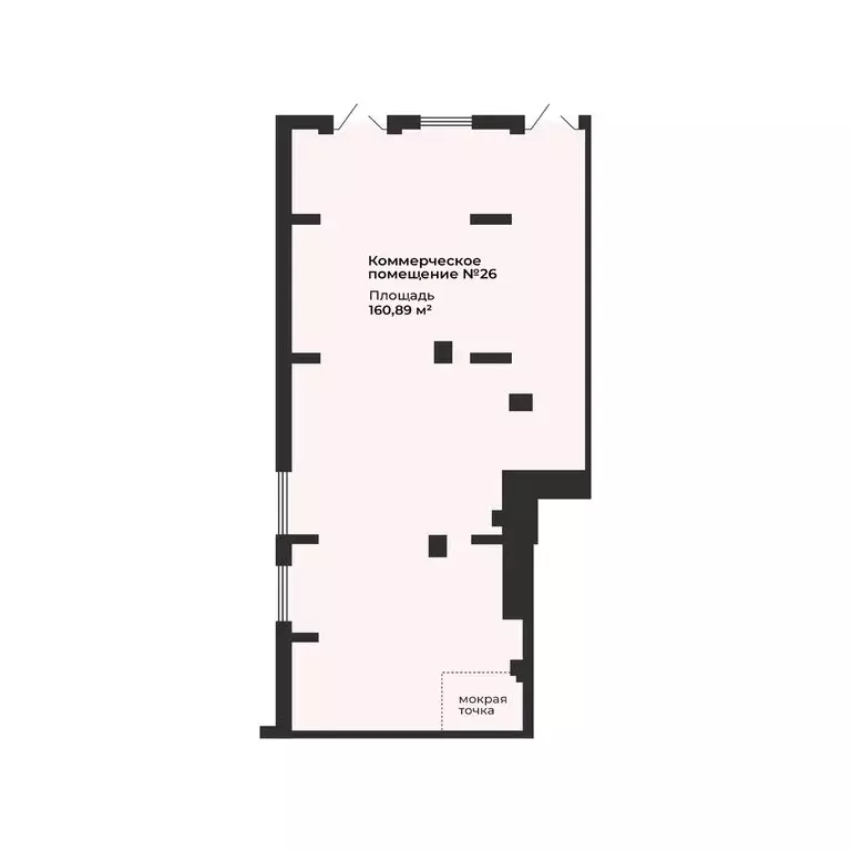 Помещение свободного назначения (160.89 м) - Фото 2