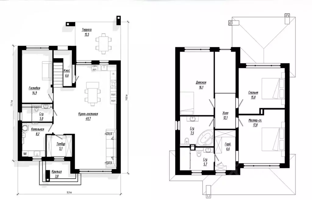Дом в Москва Ленинградское шоссе, 29-й км (185 м) - Фото 2