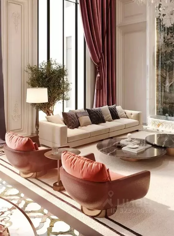 4-к кв. Москва пер. 1-й Тружеников, 16 (152.0 м) - Фото 1