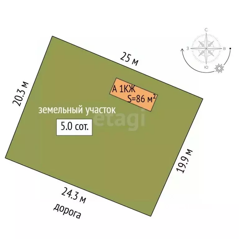 Дом в Тюменская область, Тюмень  (86 м) - Фото 2
