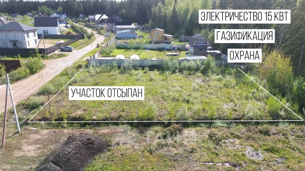 Участок 12 сот. (СНТ, ДНП) - Фото 1