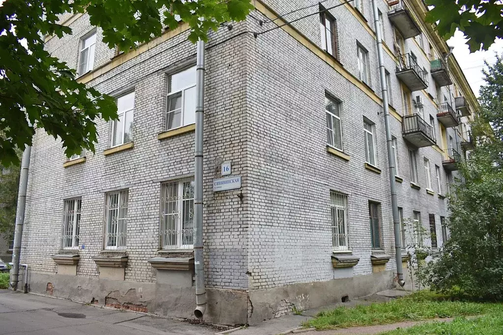2-к кв. Санкт-Петербург Синявинская ул., 16 (57.5 м) - Фото 2