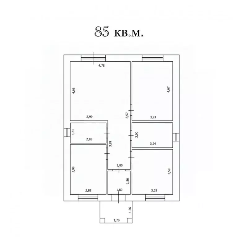Дом в Оренбургская область, Оренбургский район, Красноуральский ... - Фото 2