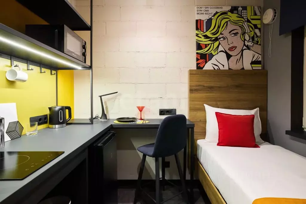 Студия Санкт-Петербург ул. Орджоникидзе, 44а (12.0 м) - Фото 1