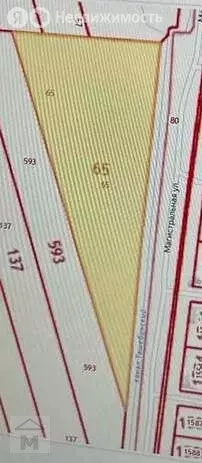 Участок в село Калинино, Магистральная улица (1300 м) - Фото 1