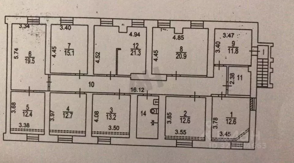 Помещение свободного назначения в Москва ш. Энтузиастов, 20 (192 м) - Фото 1