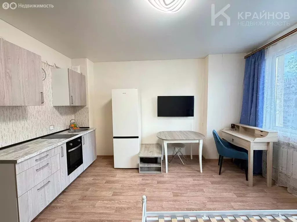 Квартира-студия: село Новая Усмань, Ростовская улица, 4Б/1 (23.3 м) - Фото 1