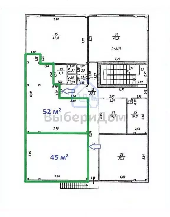 Помещение свободного назначения в Ивановская область, Иваново ул. ... - Фото 1