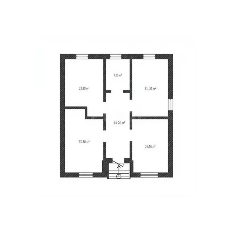 Дом в Брянская область, Брянский район, Снежское с/пос, с. Толмачево ... - Фото 2