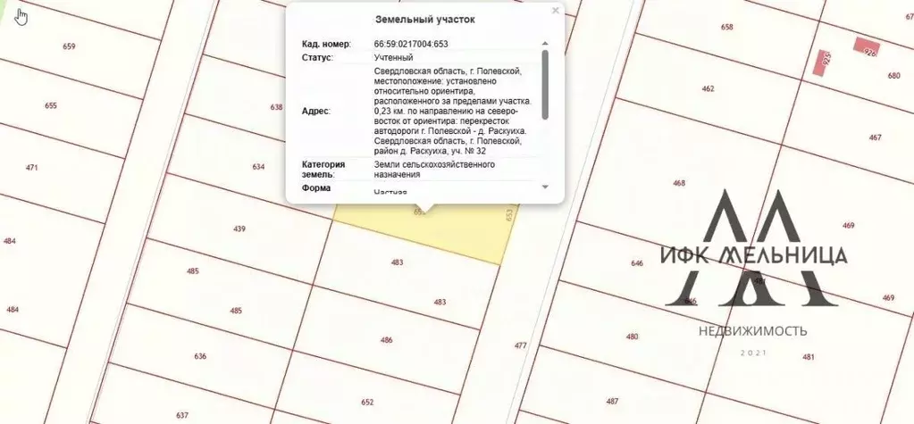 Участок в Свердловская область, Полевской муниципальный округ, д. ... - Фото 2