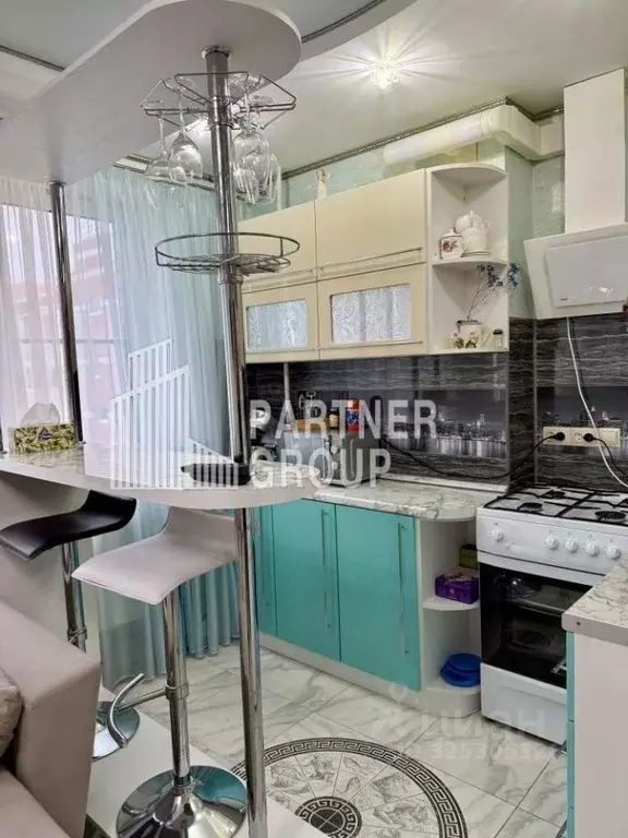 Студия Тульская область, Тула Петровский квартал мкр, ул. Константина ... - Фото 1