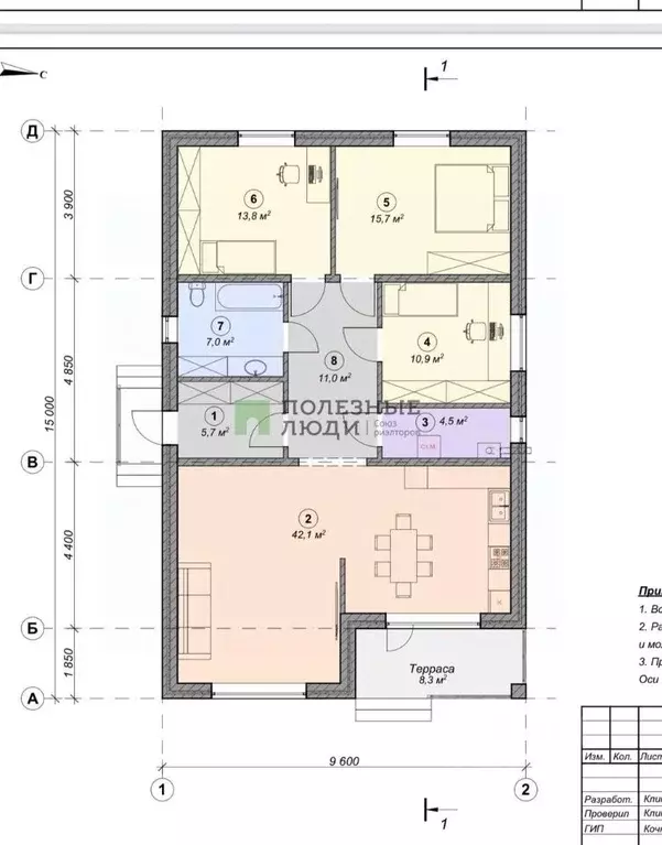 Дом в Астраханская область, Приволжский район, с. Три Протока  (125 м) - Фото 2