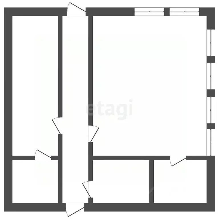 Дом в Вологодская область, Сокол ул. Бердинка, 9 (33 м) - Фото 2