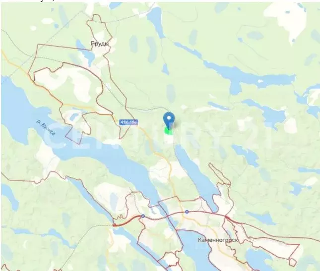 Участок в Ленинградская область, Выборгский район, Каменногорское ... - Фото 1