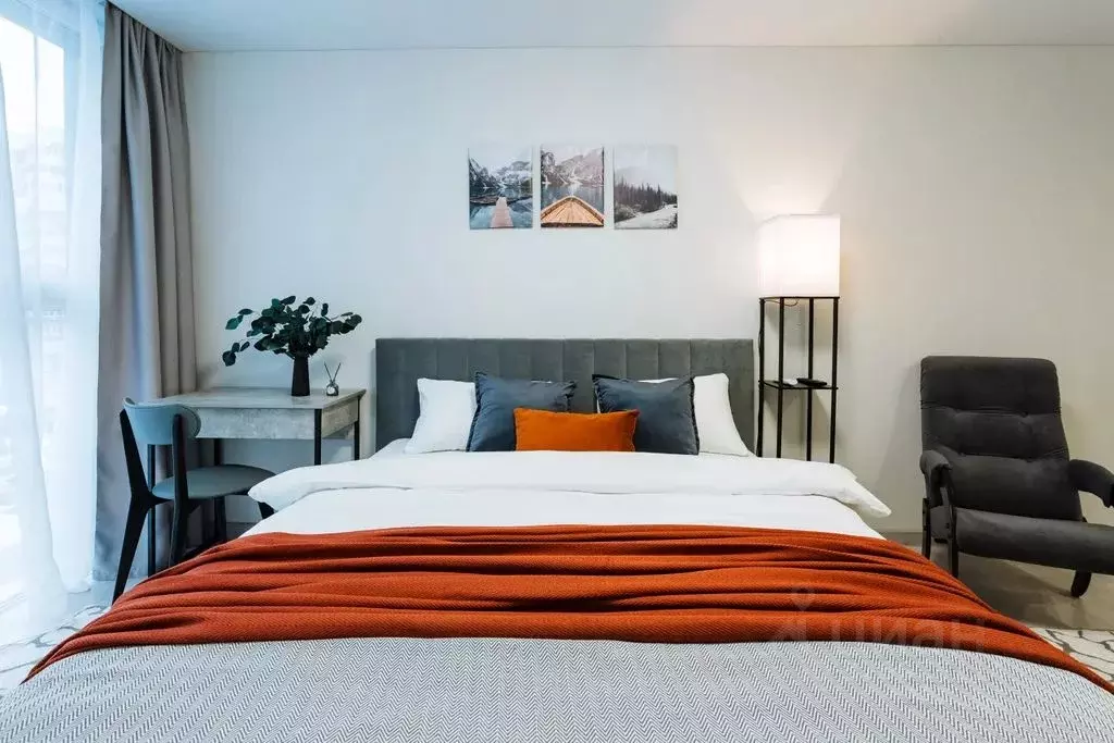 1-к кв. Башкортостан, Уфа ул. Степана Кувыкина, 45 (30.0 м) - Фото 1