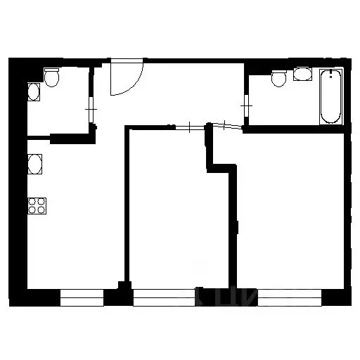 2-к кв. Москва Головинское ш., 10Б (63.6 м) - Фото 2