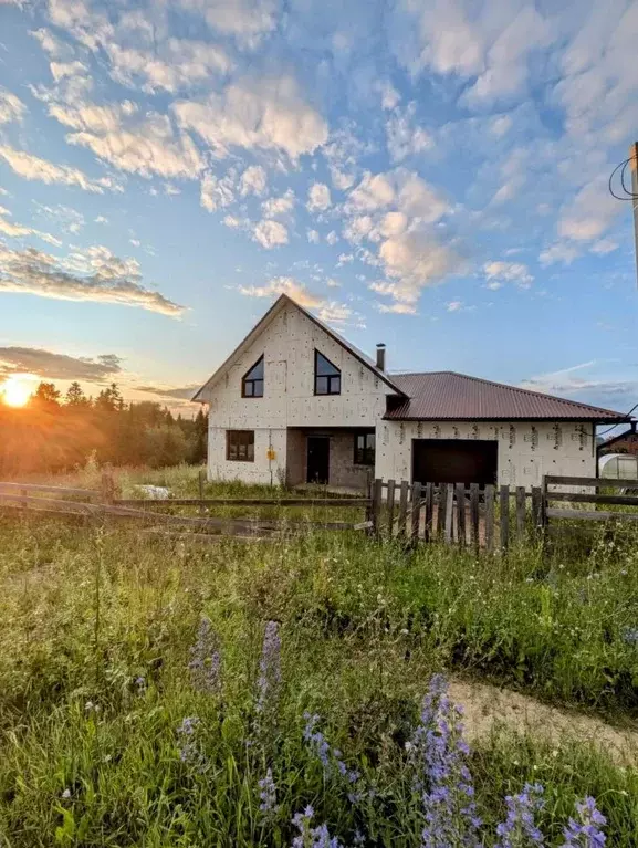 Дом в Пермский край, Чайковский городской округ, с. Ольховка ул. Новая ... - Фото 1