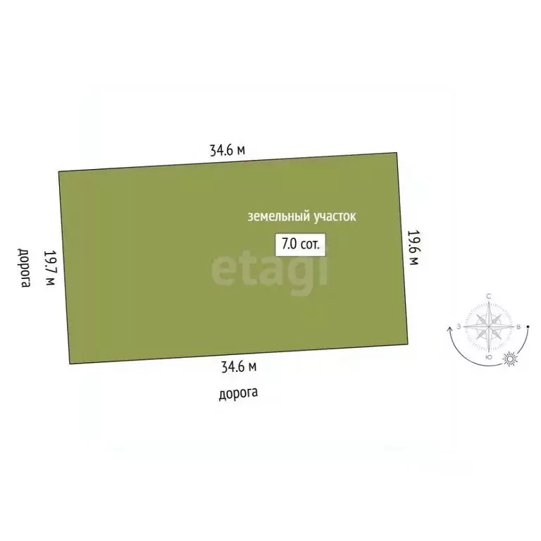 Участок в Тюменская область, Нижнетавдинский муниципальный округ, ... - Фото 2