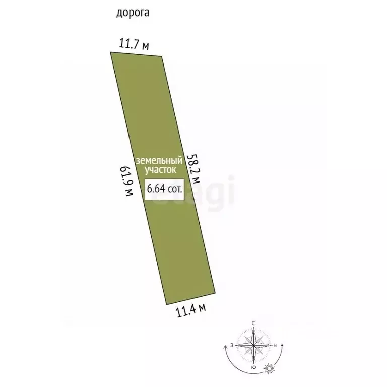 Участок в Ставропольский край, Пятигорск Дружба СТ,  (6.65 сот.) - Фото 2